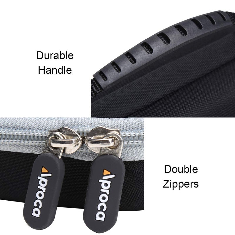 Aproca Hard Travel Storage Carrying Case for Williams Sound PKT D1 EH Pocketalker Ultra Duo Pack Amplifier Headphone - Image 5